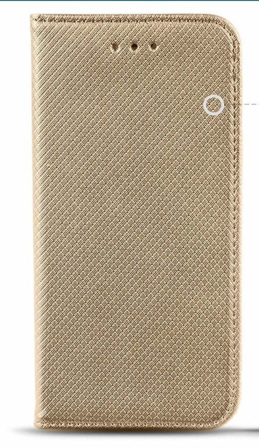 eStuff Fusion Magnet case Grāmatveida maks Samsung J320 Galaxy J3 2016 zeltains