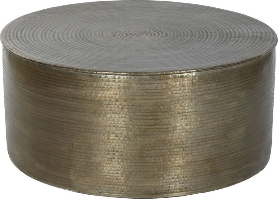 Home ESPRIT Stolik Home ESPRIT Złoty Aluminium 90 x 90 x 40 cm