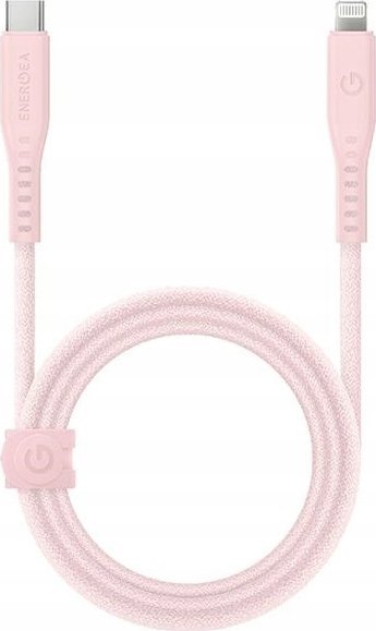 Kabel USB Energea USB-C - Lightning 1.5 m Różowy