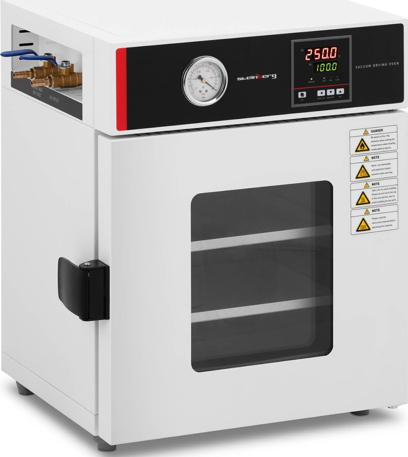 Steinberg Suszarka próżniowa laboratoryjna do suszenia sterylizacji 25 l 800 W Suszarka próżniowa laboratoryjna do suszenia sterylizacji 25 l 800 W