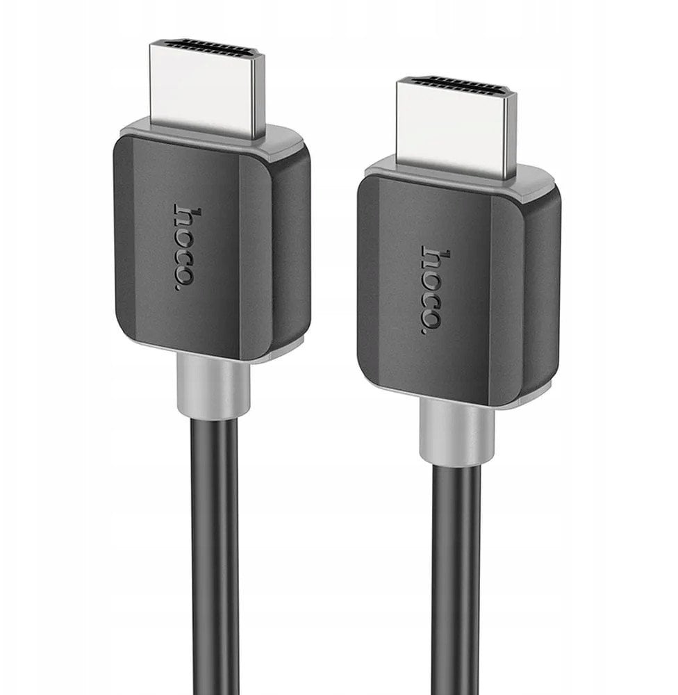 Kabel HDMI do HDMI Hoco ver. 2.0 4K/60Hz 1 m US08 czarny