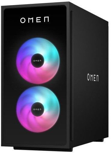 Hewlett Packard (HP) HP OMEN 35L Gaming Desktop GT16-0008ny AMD Ryzen 7 8700G 16GB 1TB RTX 4070 Super 12GB Juodas & Juodas Glass Bezel W11H
