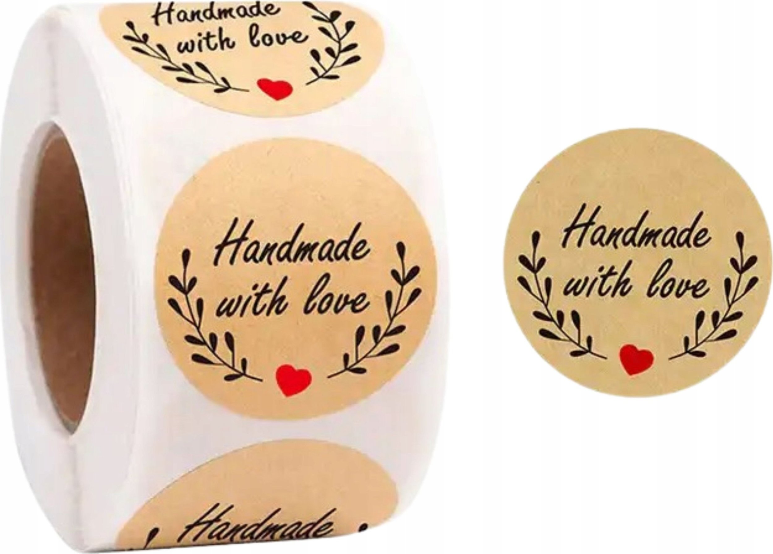 Iteams4Now Naklejki etykiety thank you 1000 szt ozdobne dekoracyjne okrągłe dziękuję