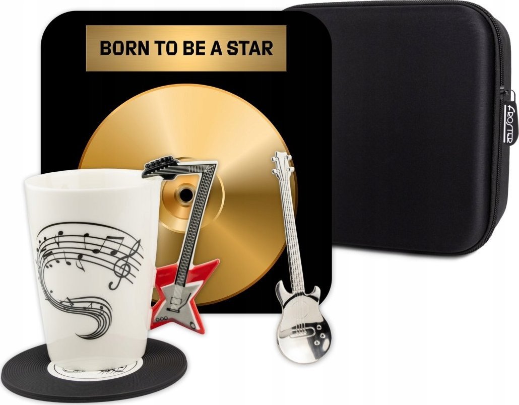 Froster Prezent dla Muzyka - dla Gitarzysty - dla Fana muzyki - Zestaw Prezentowy