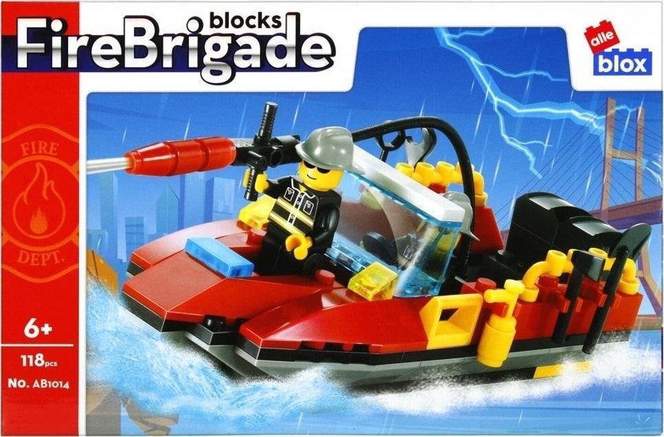 ALLEBLOX Klocki konstrukcyjne Straż ALLEBLOX