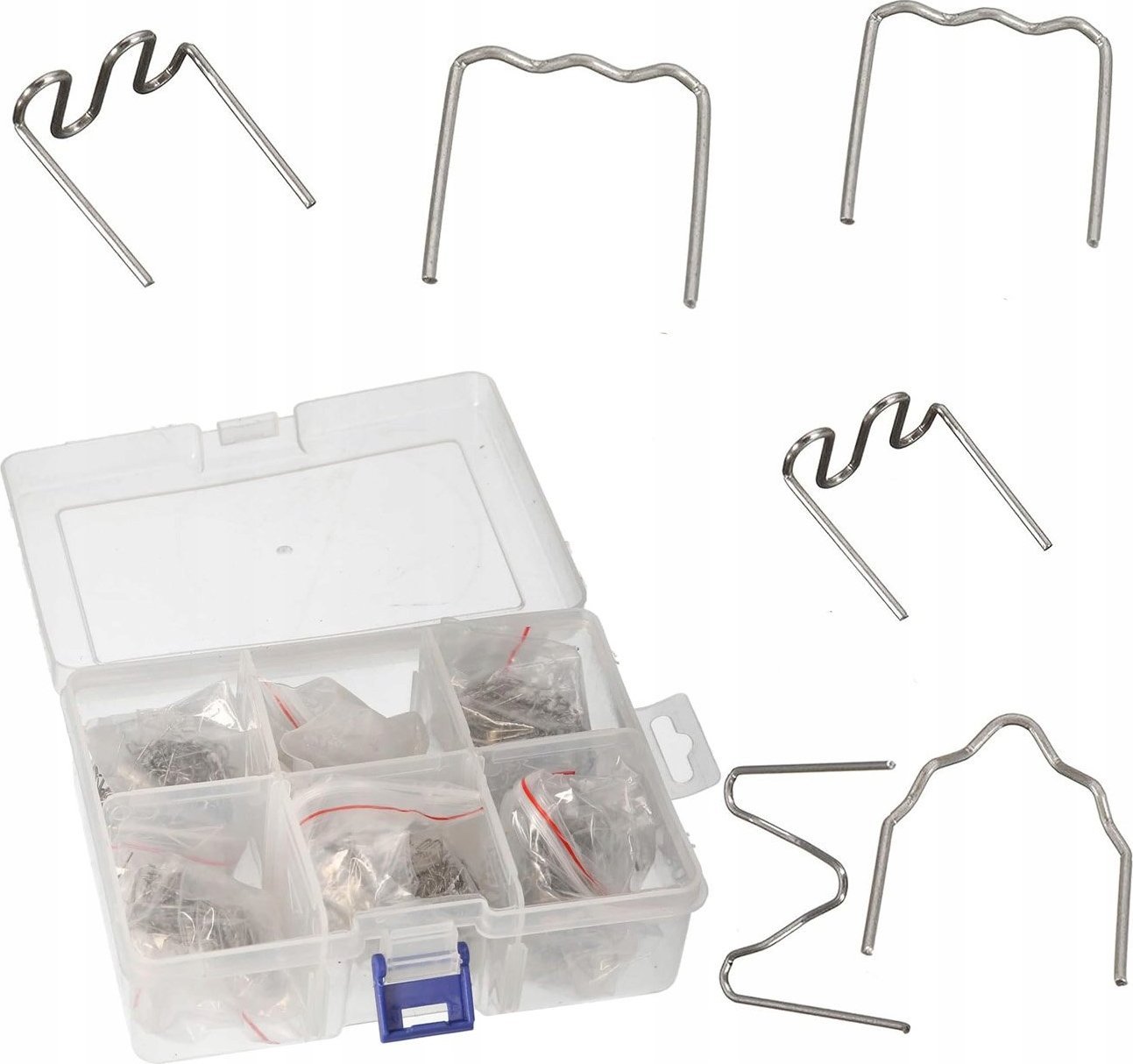 Rosfix ZSZYWKI ZGRZEWARKA DO PLASTIKU 6 RODZAJÓW 1200 SZT