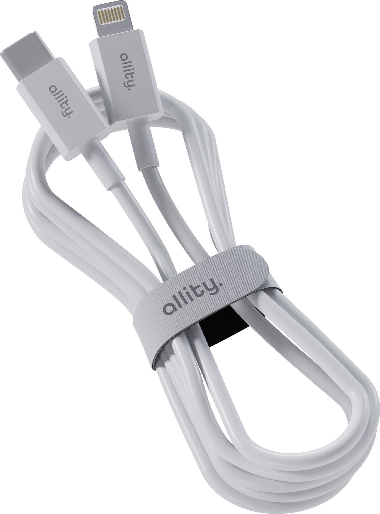 Kabel USB Allity Allity kabel AUC-03 USB-C - Lightning 2,0 m 27W biały