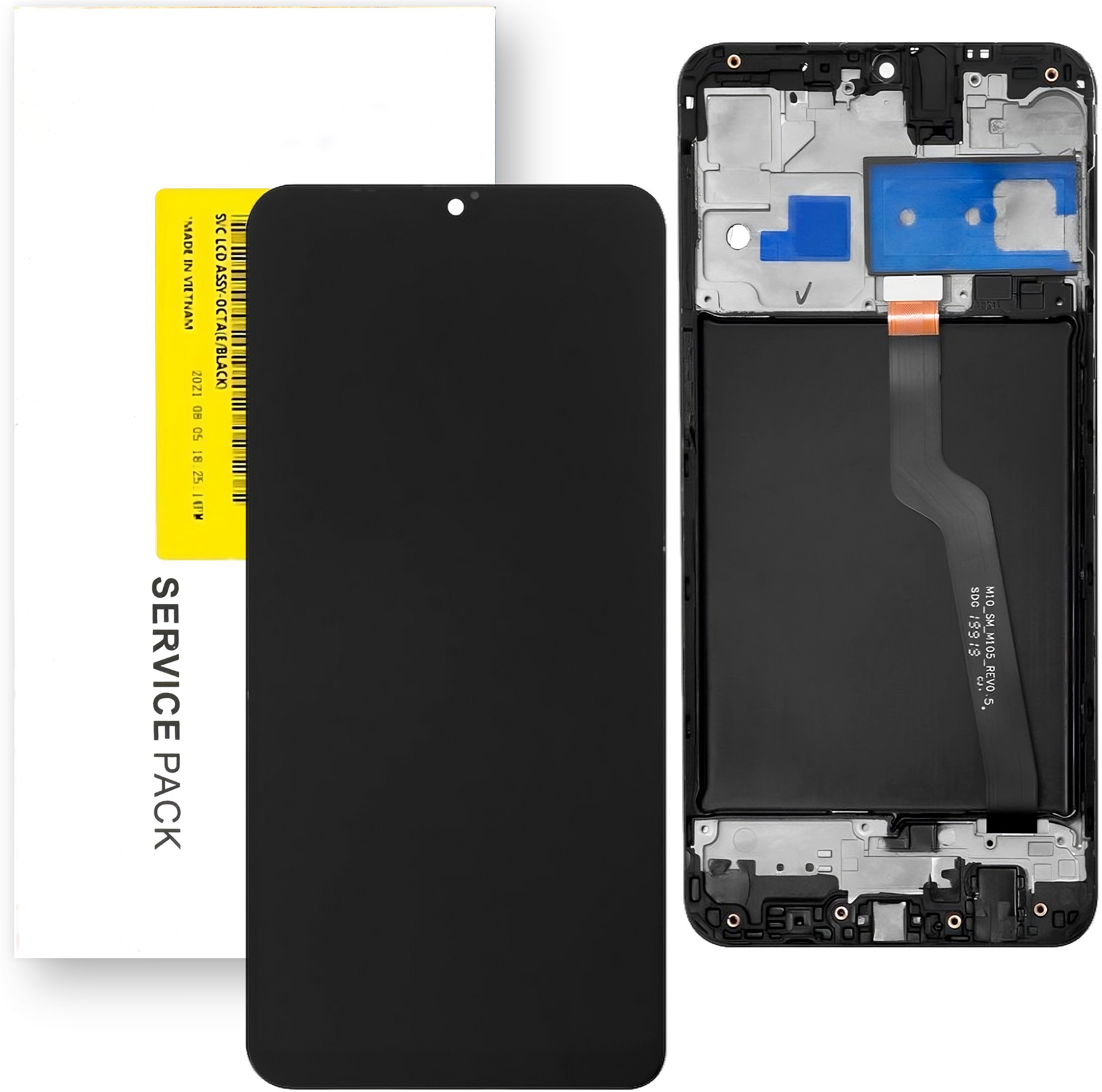 Wyświetlacz do Samsung Galaxy A10 LCD SM-A105F Ramka Oryginał Mobilepart