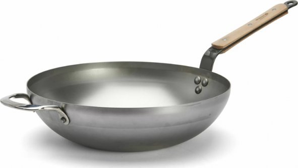 Patelnia De Buyer MINERAL B BOIS Wok 32 cm
