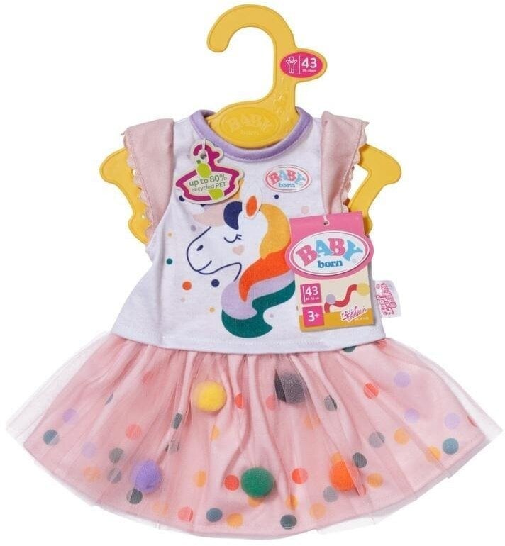 Sukienka jednorożca z tutu Baby Born 43 cm