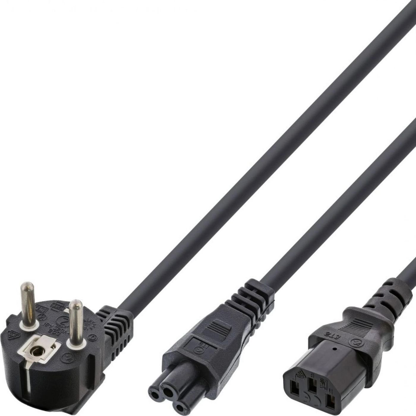 Kabel zasilający MicroConnect Power Splitter cable, schuko