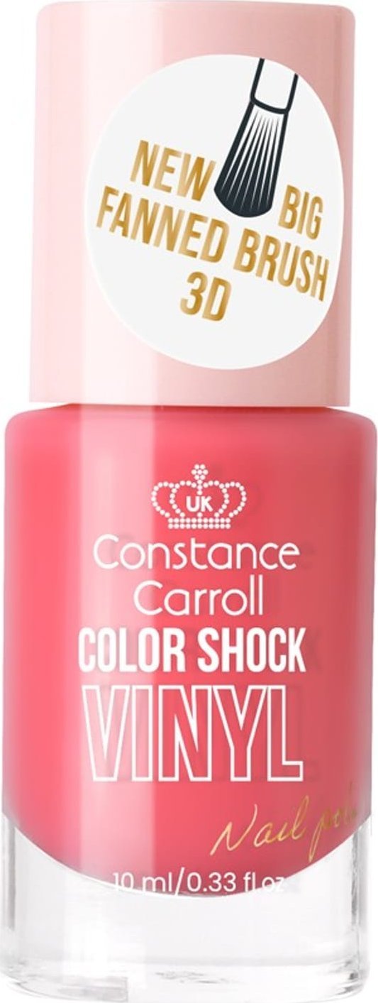 Constance Carroll CONSTANCE CARROLL Lakier do paznokci z winylem nr 10 Coral 10 ml