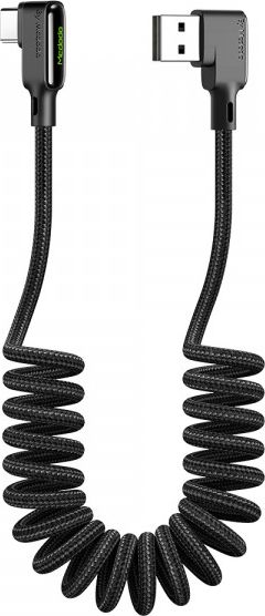 Kabel USB Mcdodo USB-A - USB-C 1.8 m Czarny (74218)