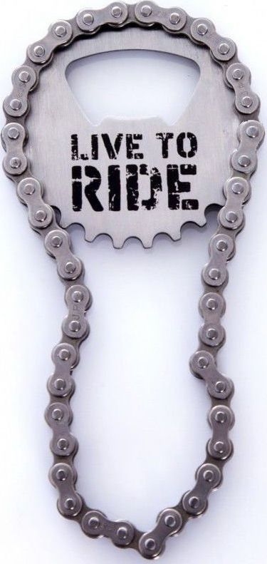 Otwieracz rowerzysty do butelek - łańcuch rowerowy uniwersalny