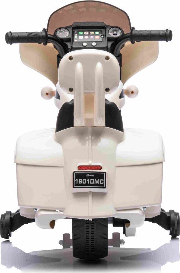 1PUNKT Motor na akumulator Pojazd Chopper INDIAN Biały 35W