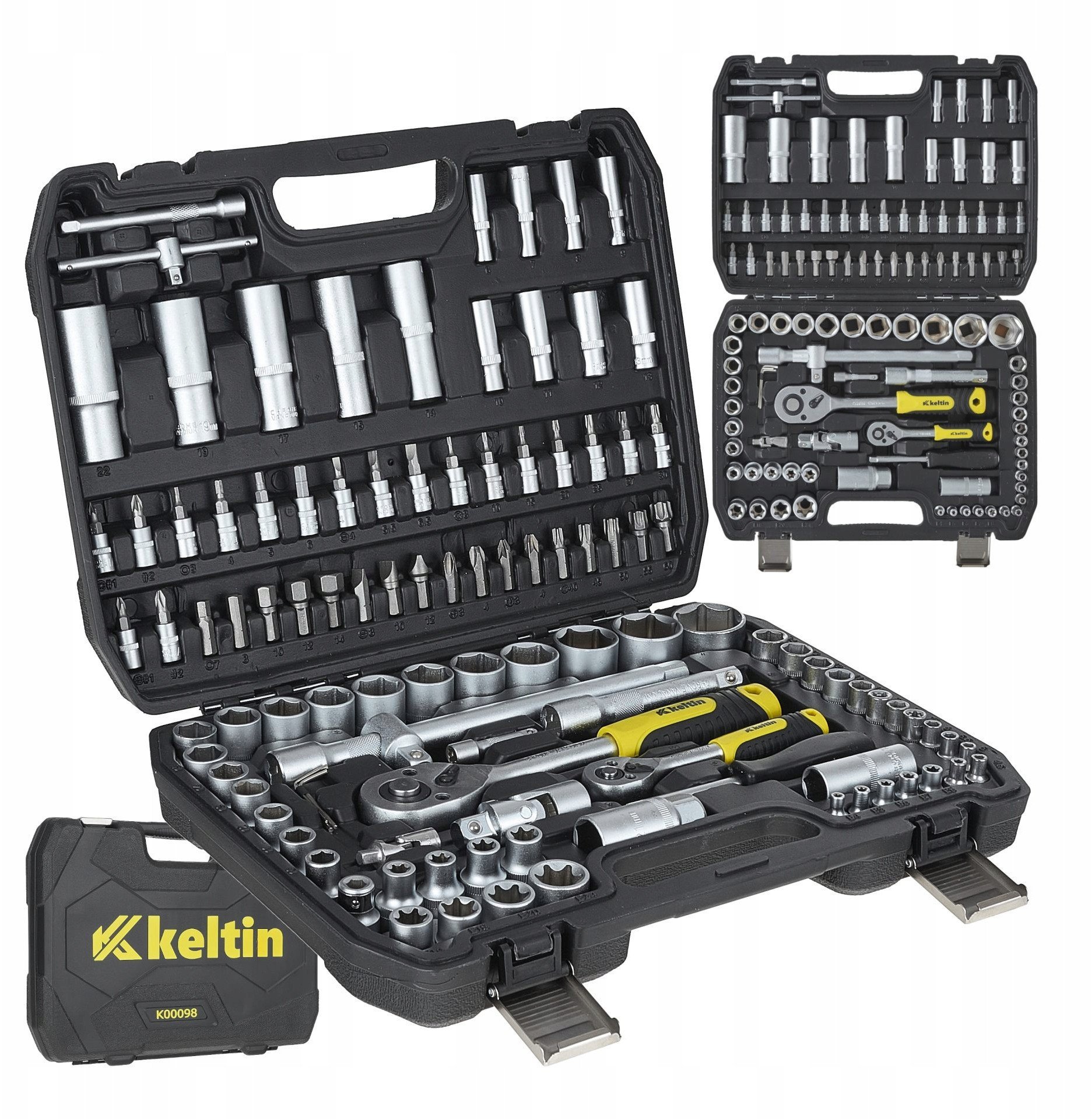 Kpl. kluczy nas. 108el. 1/4" & 1/2" (3)