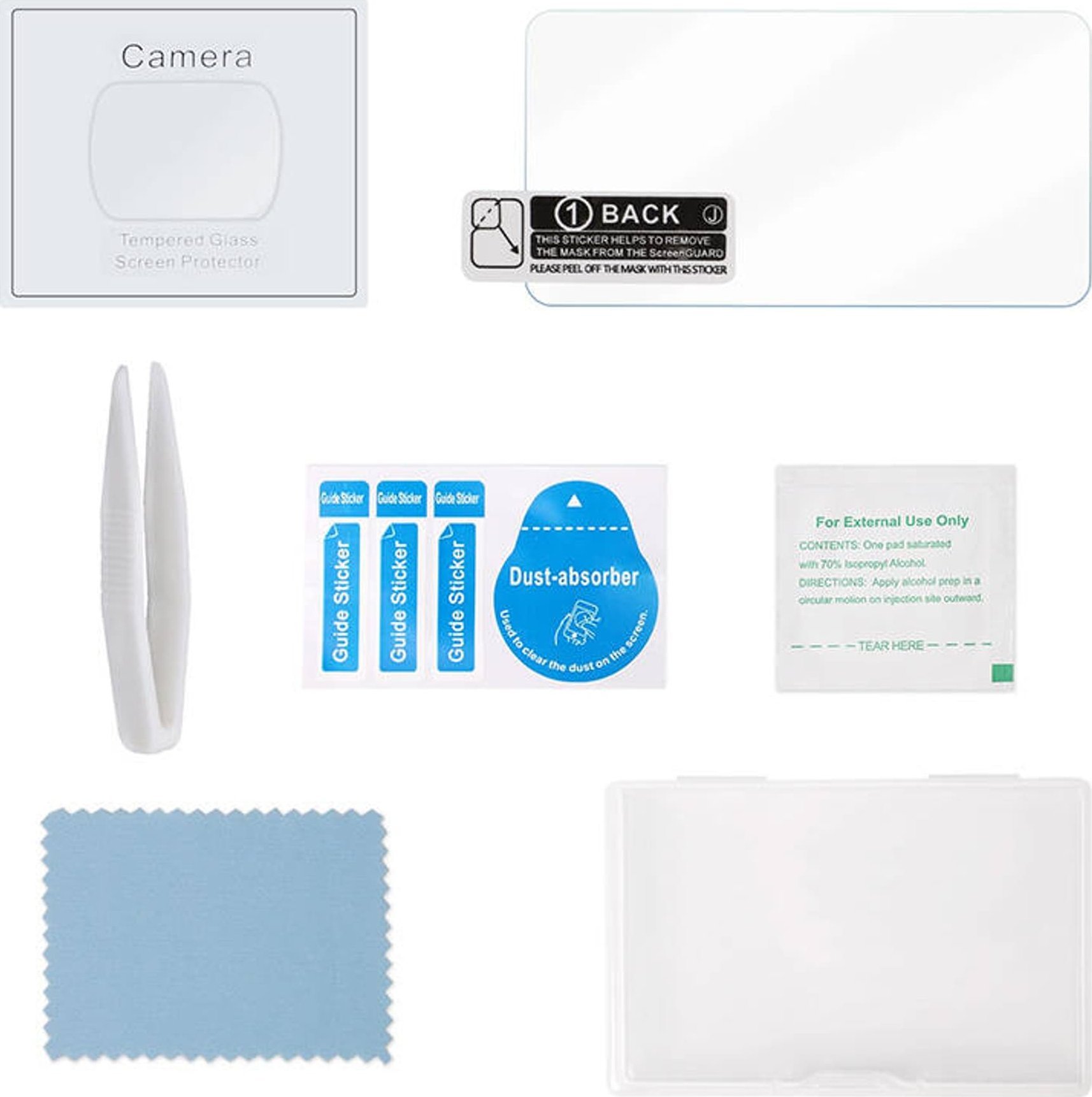 Osłona na obiektyw SunnyLife Szkło hartowane na ekran i obiektyw Sunnylife do DJI Osmo Pocket 3 (2+2)