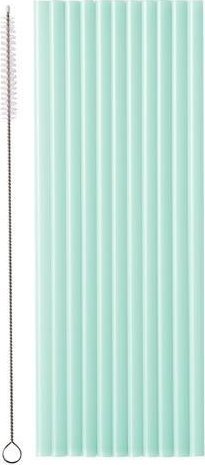 Słomki plastikowe szałwiowe 23cm 12szt