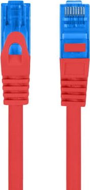 Lanberg PATCHCORD KAT.6A S/FTP LSZH CCA 10M CZERWONY FLUKE PASSED LANBERG