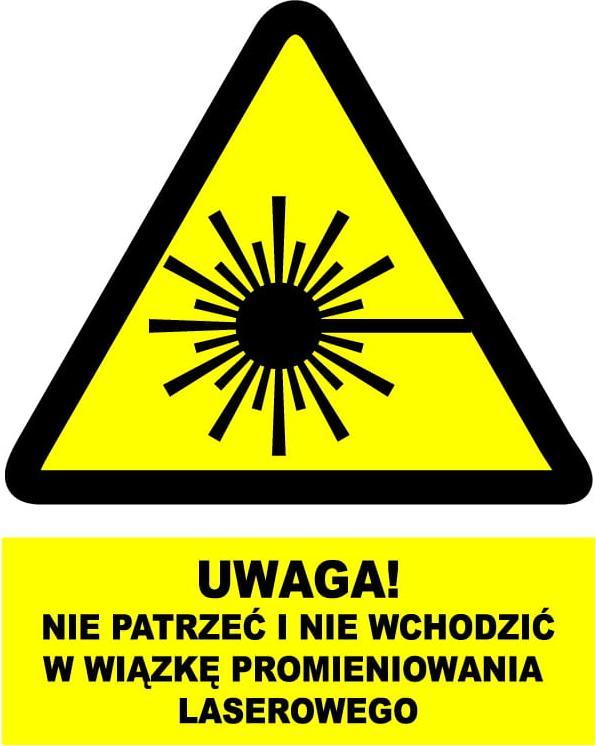 Mój dom Zoo-52 Nie Patrzeć W Wiązkę Promieniowania Laserow