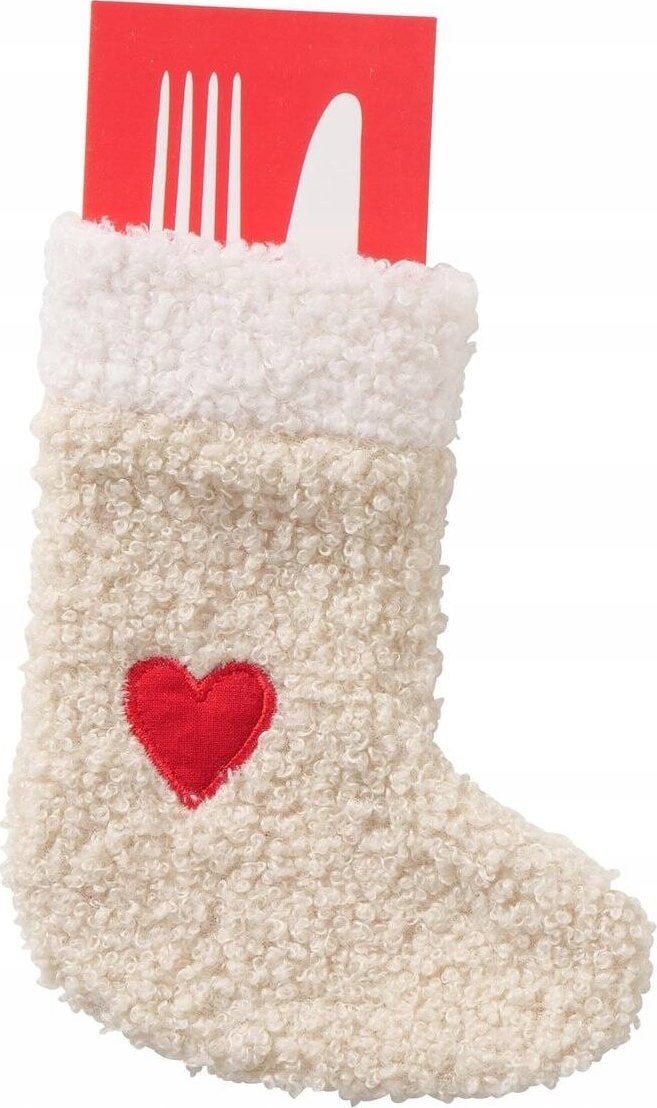 Boltze Pluszowa kieszonka na sztućce PELLY