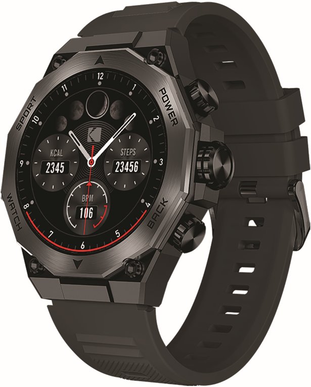 Smartwatch Kodak SW-7215 Smartwatch 1.43" Full HD IP67 z pomiarem tlenu i ciśnienia