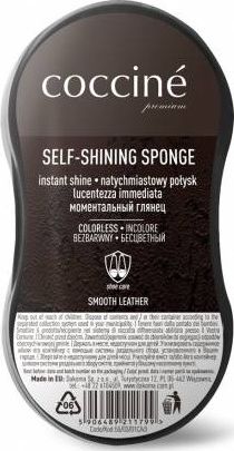 Coccine GĄBKA CZYŚCIK SAMONABŁYSZCZAJĄCY DO SKÓRY LICOWEJ COCCINE 99985-NEUTRAL