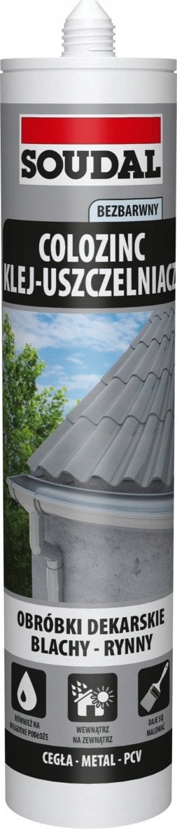 USZCZELNIACZ DO BLACH BEZBARWNY COLOZINC 290ML