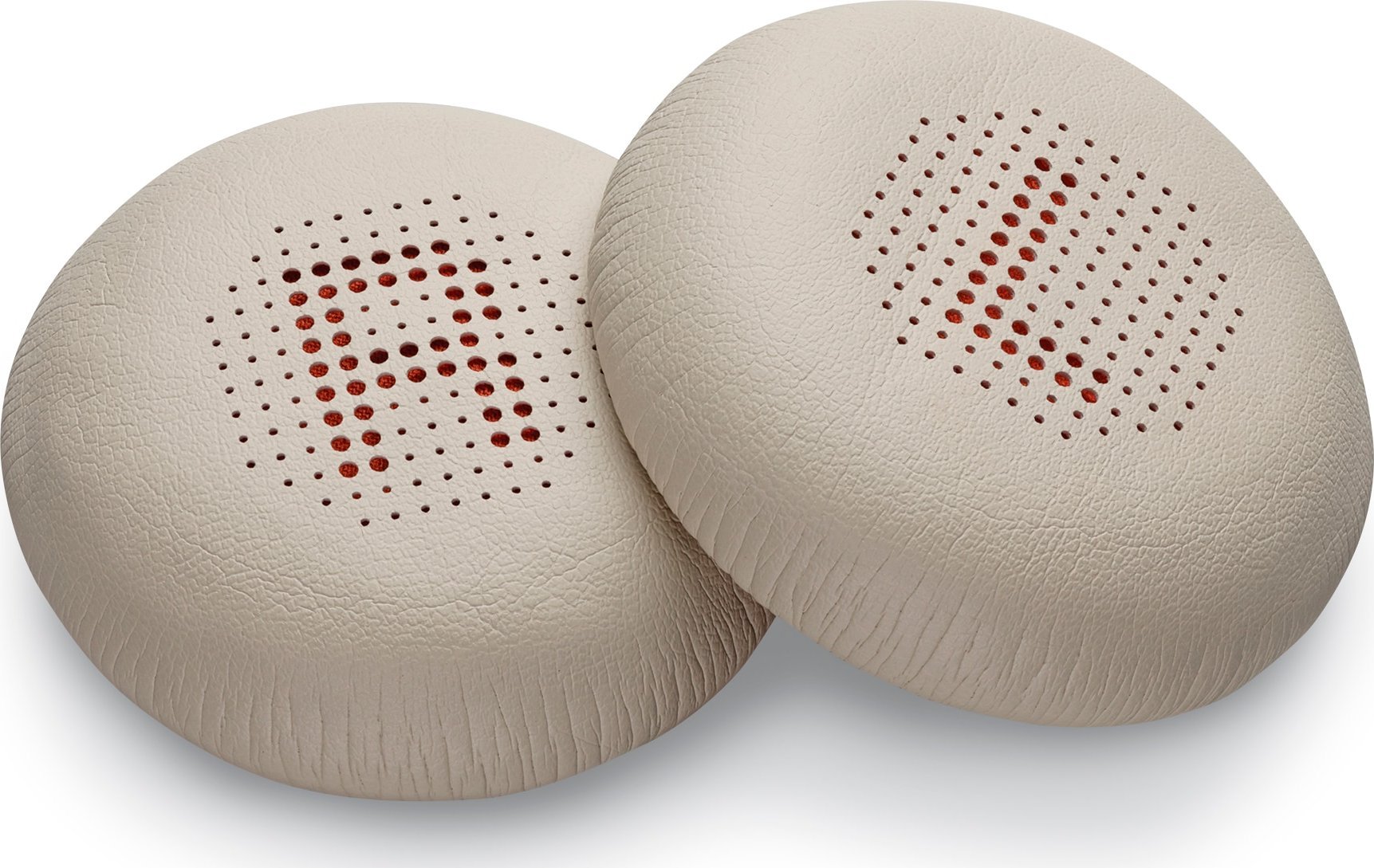 Poly - Ohrpolster fur Headset - Kunstleder - Sand (Packung mit 2) - fur Poly Blackwire 7225