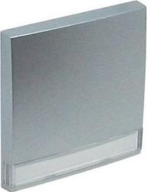 Efapel EFAPEL LOGUS90 KLAWISZ DO ŁĄCZNIKA ZWIERNEGO Z POLEM OPISOWYM ALUMINIUM 90603 TAL