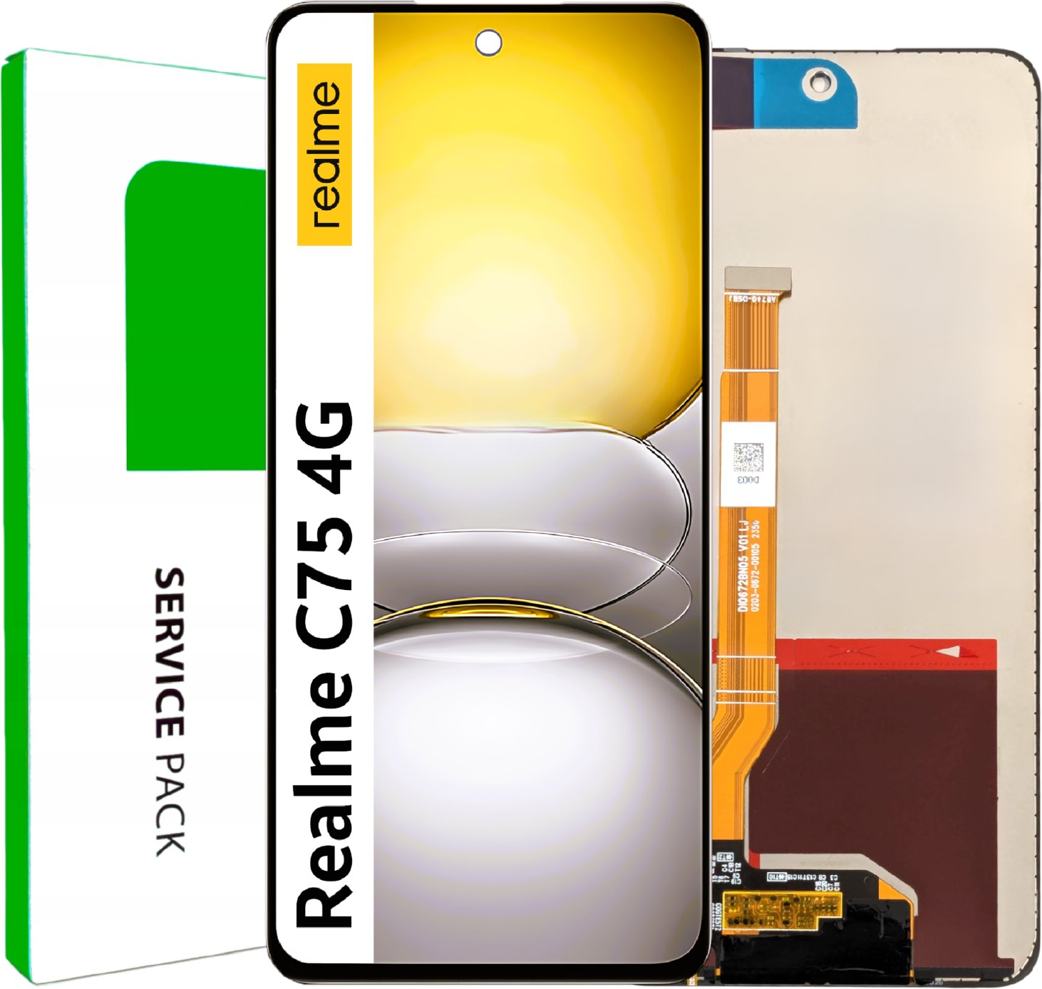 Wyświetlacz do Realme C75 4G Ekran LCD Oryginał Zila RMX3941 (5904858346554)