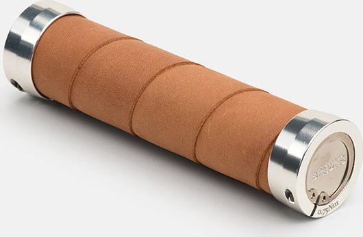 Brooks Chwyty BROOKS SLENDER LEATHER GRIPS, Aged, Rozmiar 130/130 (NEW)