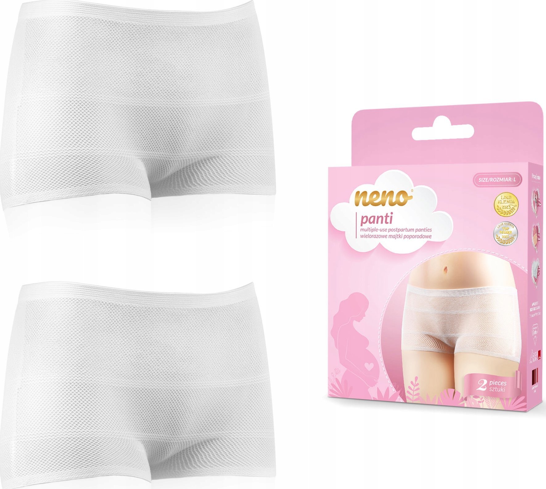 5145 PANTI MAJTKI POPORODOWE L 2SZT