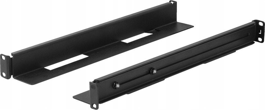 Lanberg Zestaw szyn montażowych Lanberg do szaf 19" przesuwne 396 x 680 mm czarny