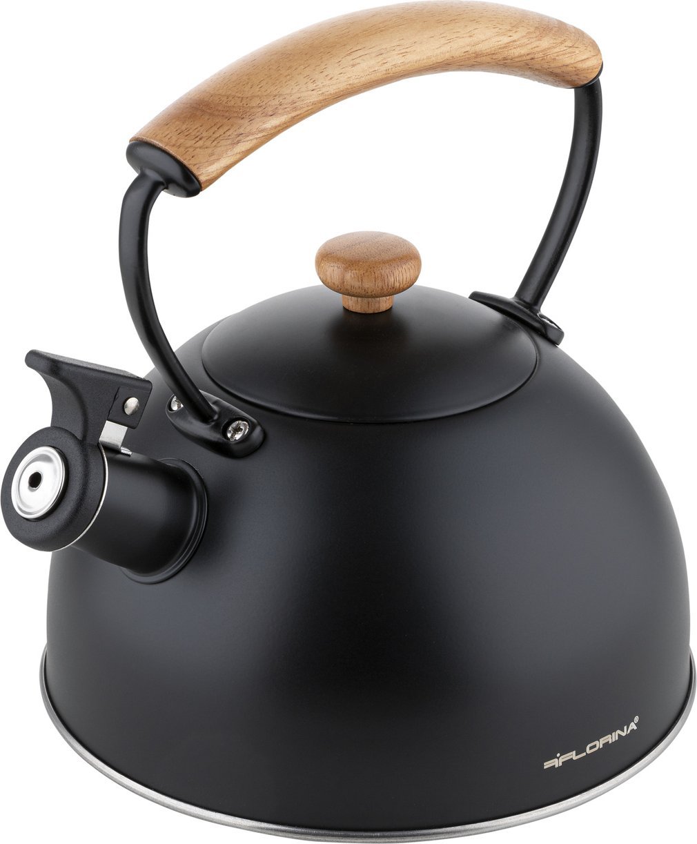 Florina Czajnik nierdzewny New Natura Line czarny 1,8 l