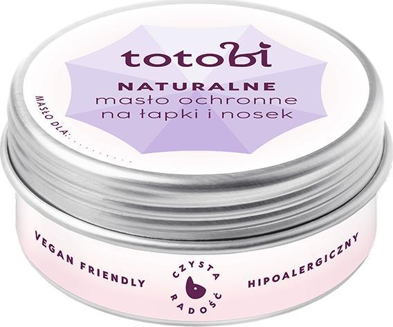 Totobi Totobi Naturalne masło ochronne na łapki i nosek z olejkiem lawendowym 50 ml