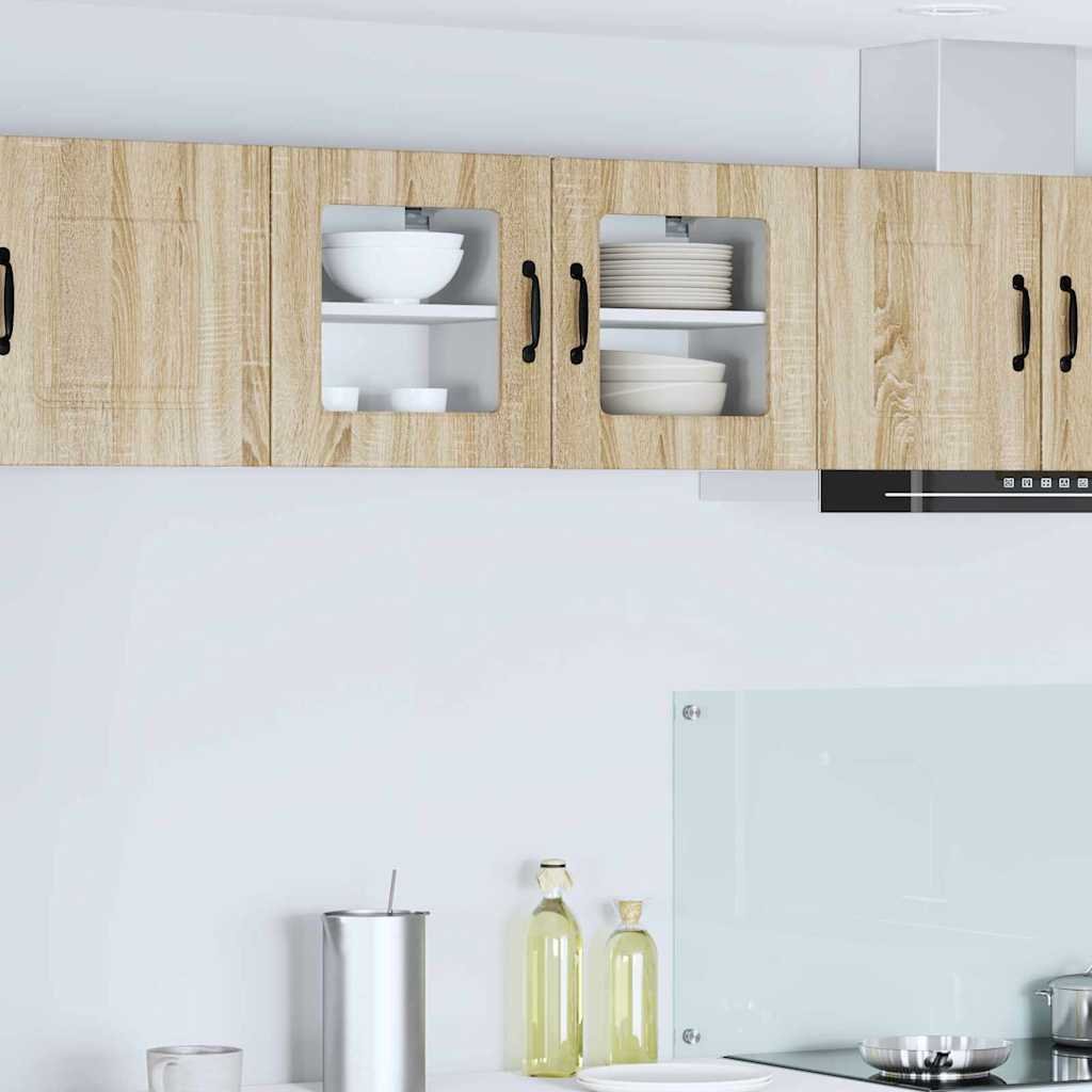 vidaXL Szafka kuchenna z półką z drzwiami Dąb sonoma 40 x 31 x 40 cm