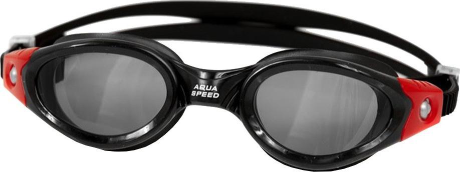 Aqua-Speed Okulary pływackie Aqua-Speed Pacific czarno-czerwone 31