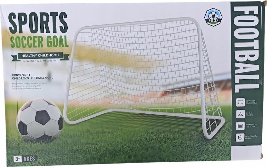 Bramka piłkarska metalowa Sports Soccer Goal 101726