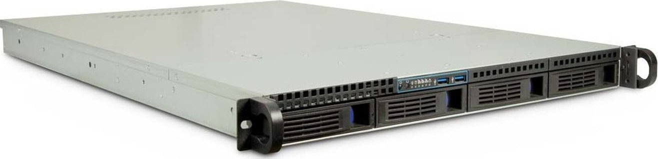 Obudowa serwerowa Inter-Tech Intertech CASE IPC STORAGE 1U-1404 O.PSU/.