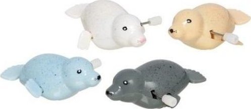 Nakręcane foczki zabawka do kąpieli mix