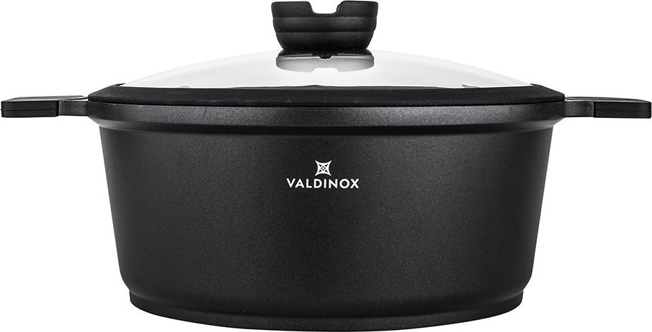 Lumarko valdinox expert garnek 28cm z pokrywą 6,0l.