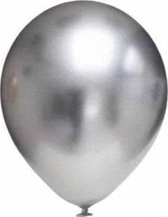Balony chromowane srebrne 30,5cm 10szt