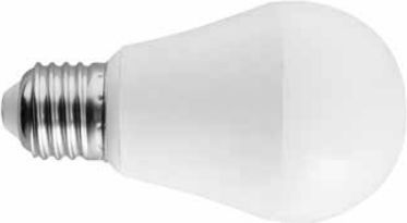 GTV Żarówka LED E27 6W 230V ciepły biały (LD-PC2A60-6W)
