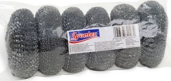 Spontex Druciak met. Inox Duzy 6 szt 97761957