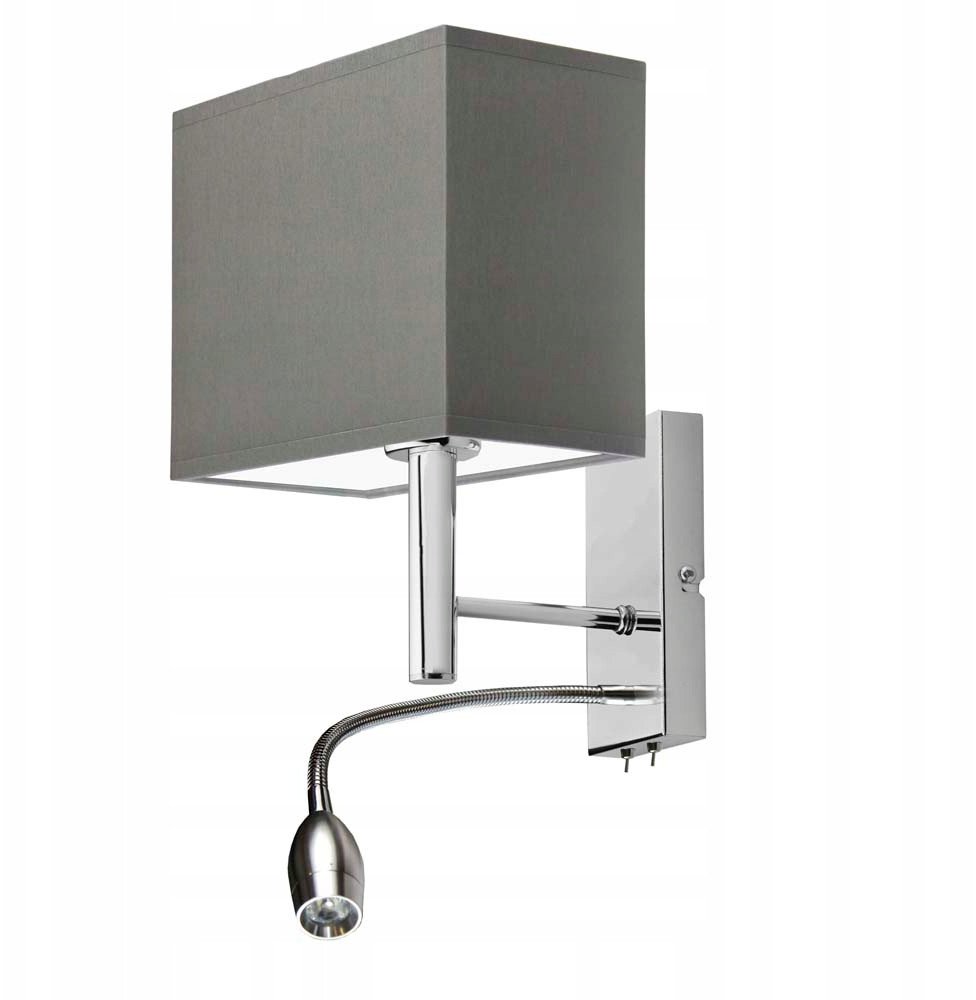 Kinkiet z panelem LED ZIBO lampa 2-płomienna LED