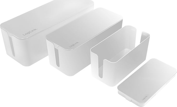 Organizer LogiLink Maskownica Biały 3 sztuki (KAB0078)
