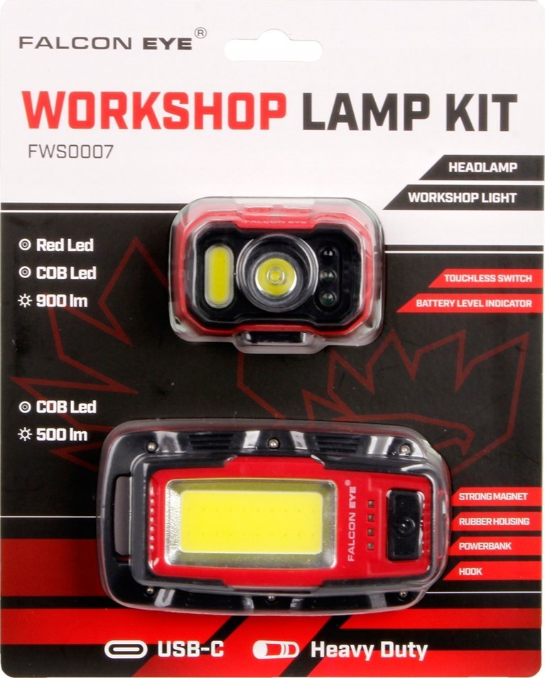 Latarka MacTronic Falcon Eye 200lm USB-C įkraunamas stovyklavimo žibintas Zenith FCL0026