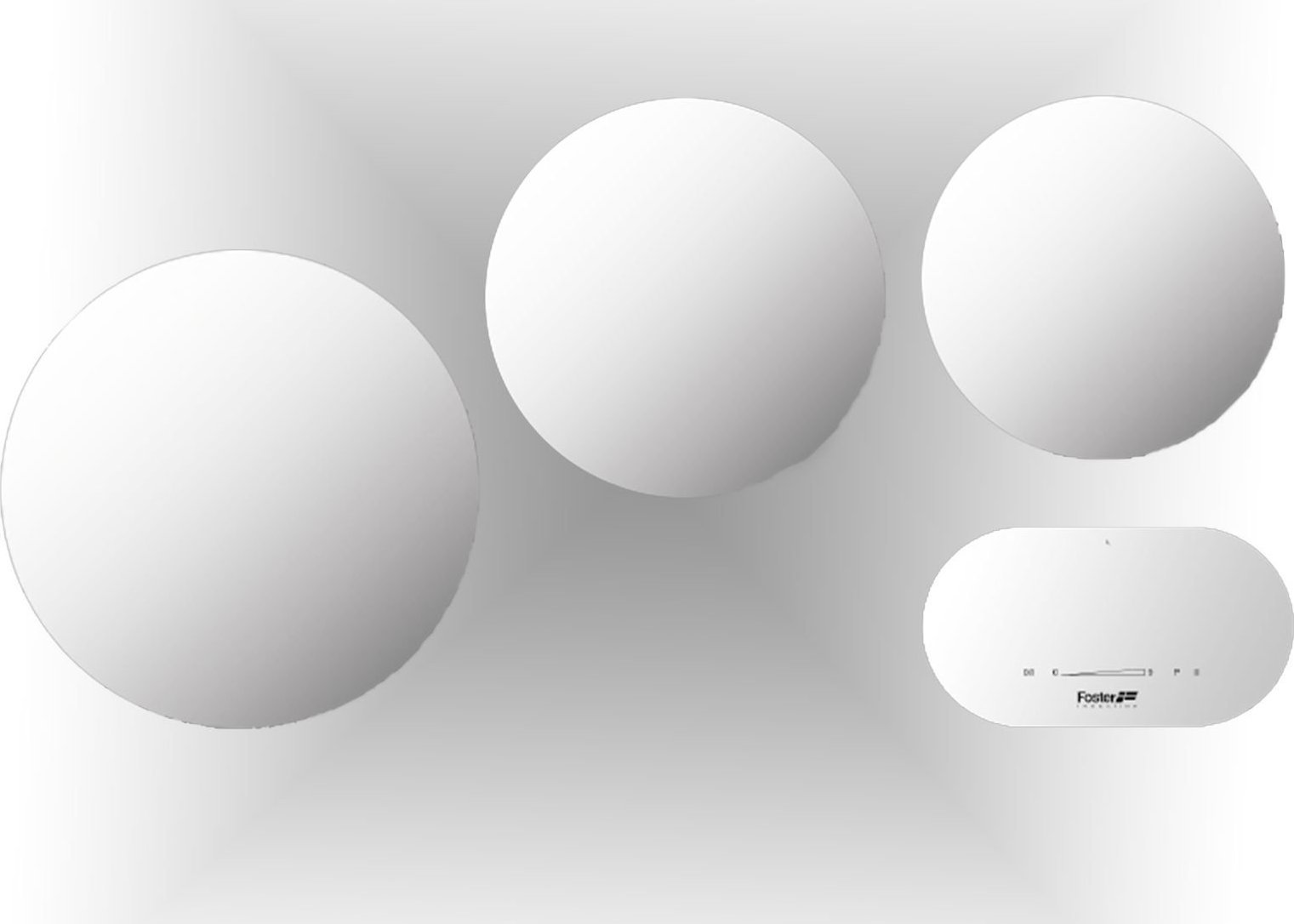 Płyta grzewcza Foster MODULAR PACK 3 COOKING ZONES WHITE