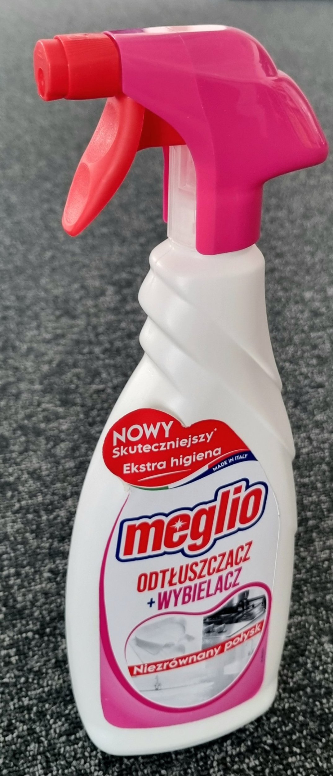 Meglio Odtłuszczacz wybielacz w piance 650ml